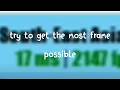 How to get highest frame possible Evoworld.io #evoworldio