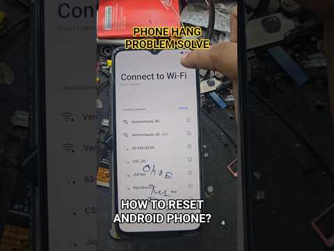 phone hang ho to kya kare / phone reset kaise kare / how to fix hang phone / how to reset phone