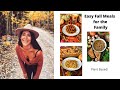 Full Day of Easy Fall Meals for the Family // Plant Based // The Starch Solution