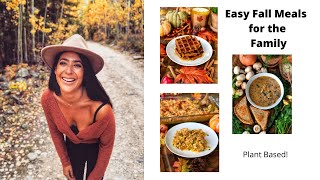 Full Day of Easy Fall Meals for the Family // Plant Based // The Starch Solution