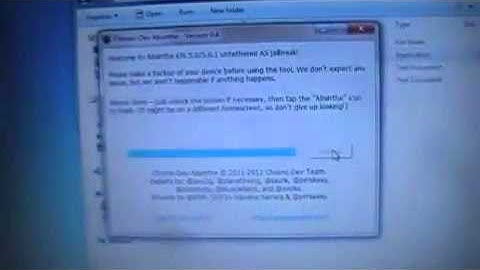 Untethered Jailbreak iPhone4S/iPad2 on FW 5.0.1 With (ABSINTHE)