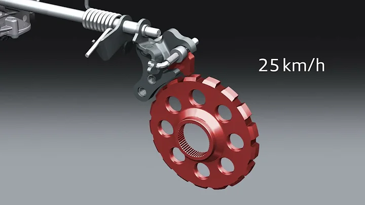 AUDI DL382-7Q Gearbox - Parking Brake