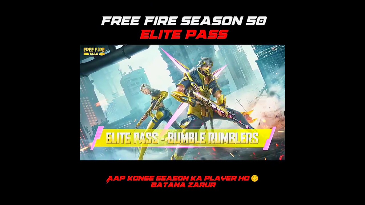 freefire season 50 elite pass 🙂 