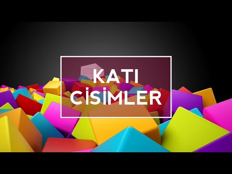 KATI CİSİMLER TÜM FORMÜLLER | GEOMETRİ | YKS YGS LYS