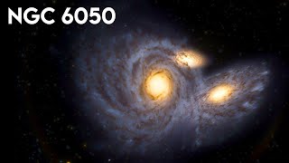Flight through interstellar space | 11 hours | Screensaver, Relaxation, Sleep | NGC 6050 (Arp 272)