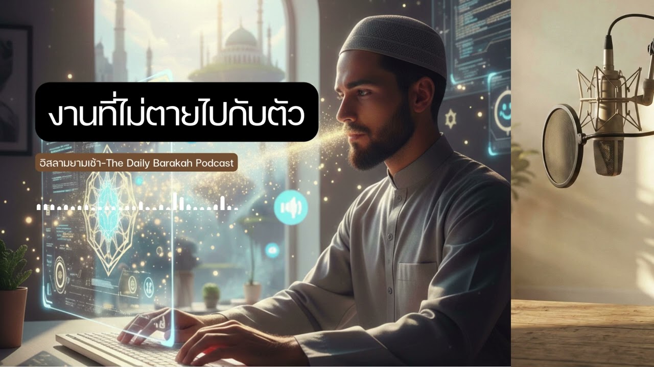 EP.76 งานที่ไม่ตายไปกับตัว : เปลี่ยนทักษะอาชีพให้เป็น 'ศอดะเกาะฮ์ ญาริยะฮ์'