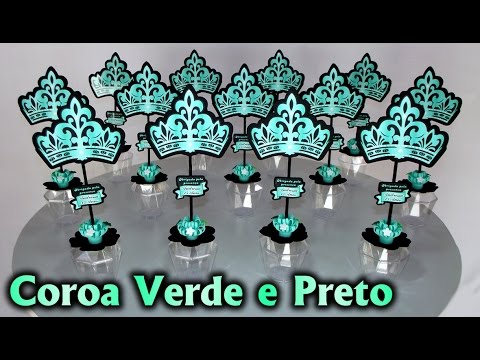 festa 15 anos verde agua