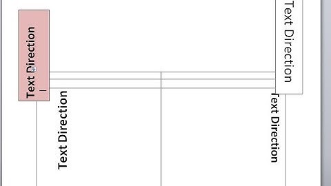 How To Change Text Direction In MS Word[HD]