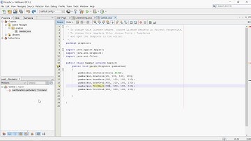 MEMBUAT GRAFIK DALAM JAVA
