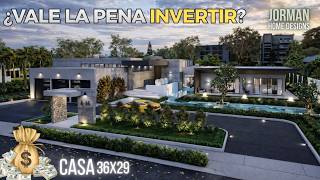House Design | Modern House Design | 36x29m 1 Storey | 5 Bedrooms