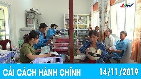 Mô hình giải quyết thủ tục hành chính có đánh giá mức độ hài lòng của người dân