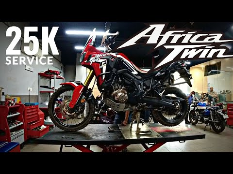 africa twin service cost
