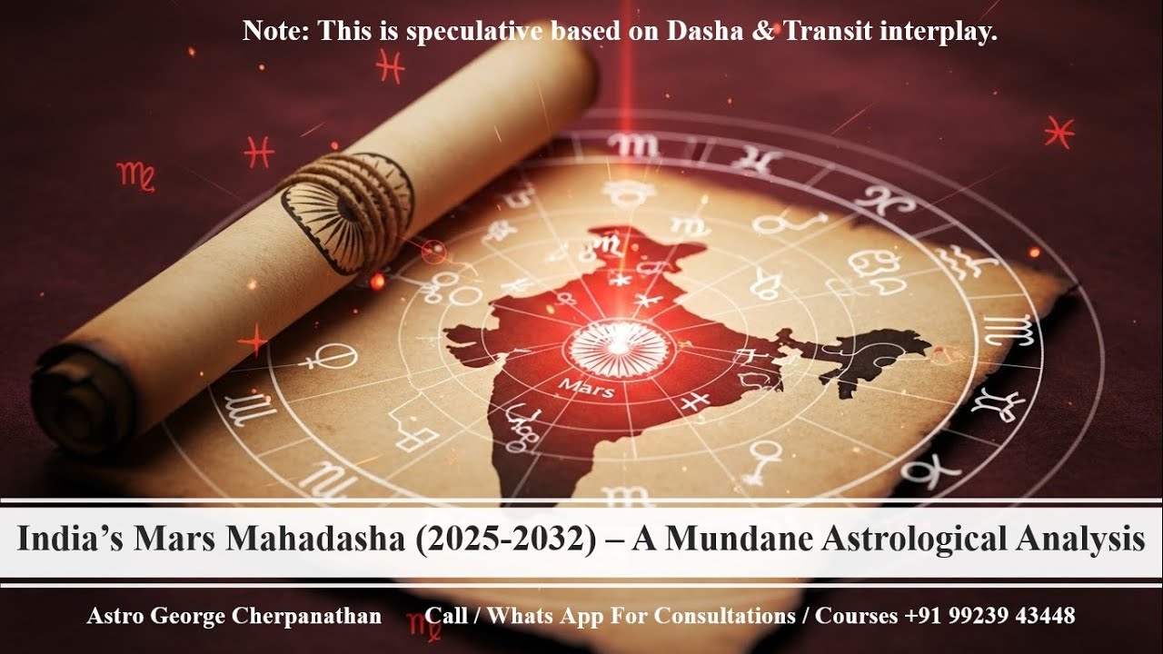 India’s Mars Mahadasha 2025–2032 🔥 A Nation’s Destiny, Power & Transformation | Mundane Astrology"