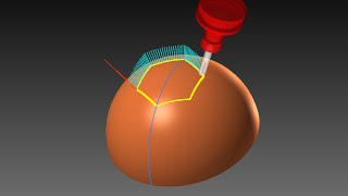 MASTERCAM - MULTIAXIS LESSON: CURVE TOOLPATH (PART1)