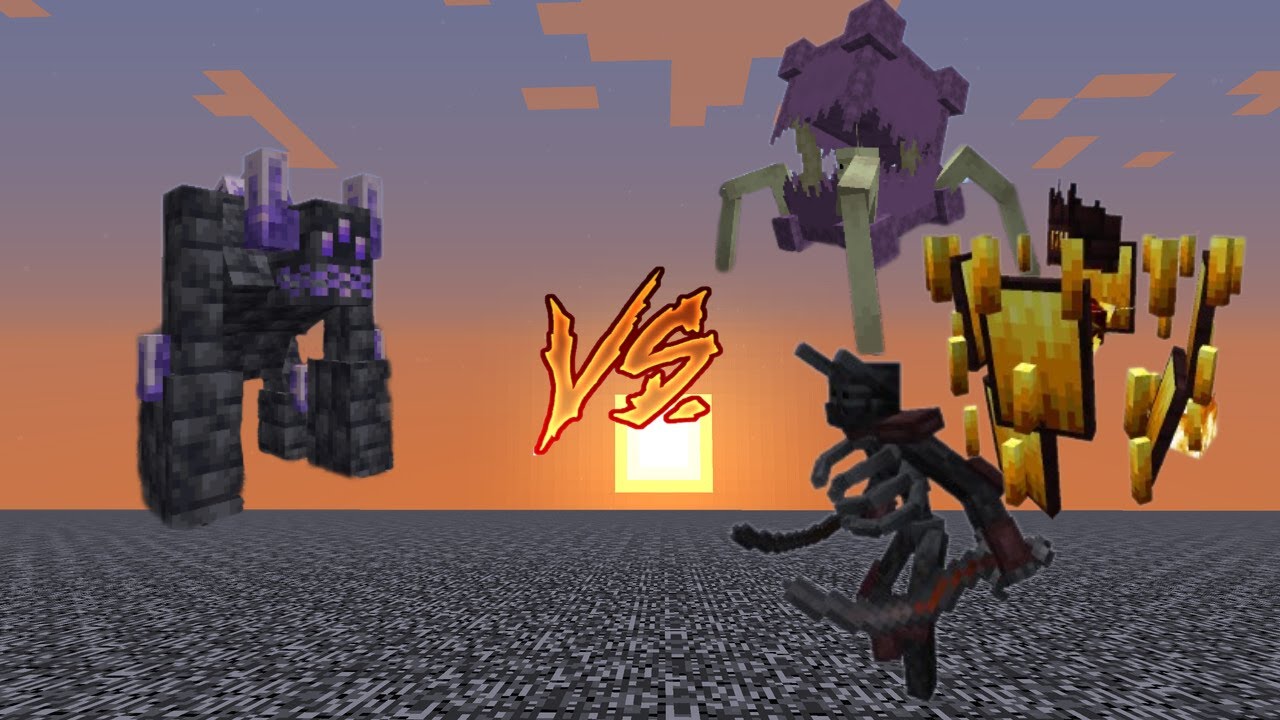 Mob Battle 52: Amethyst Colossus vs Mutant More - YouTube