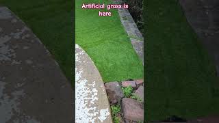 Artificial grass is here