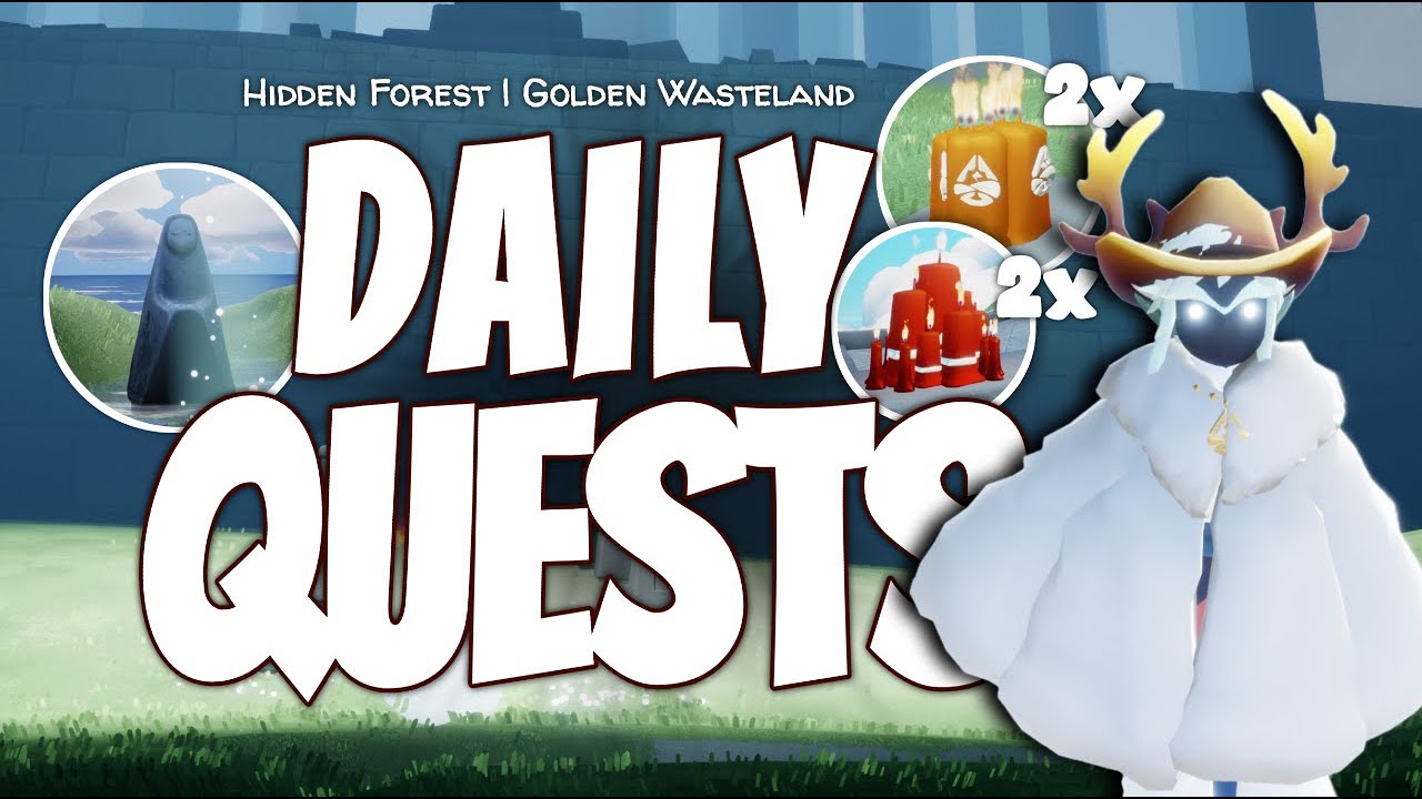 Daily Quests + Double Seasonal & Treasures Candles Hidden Forest