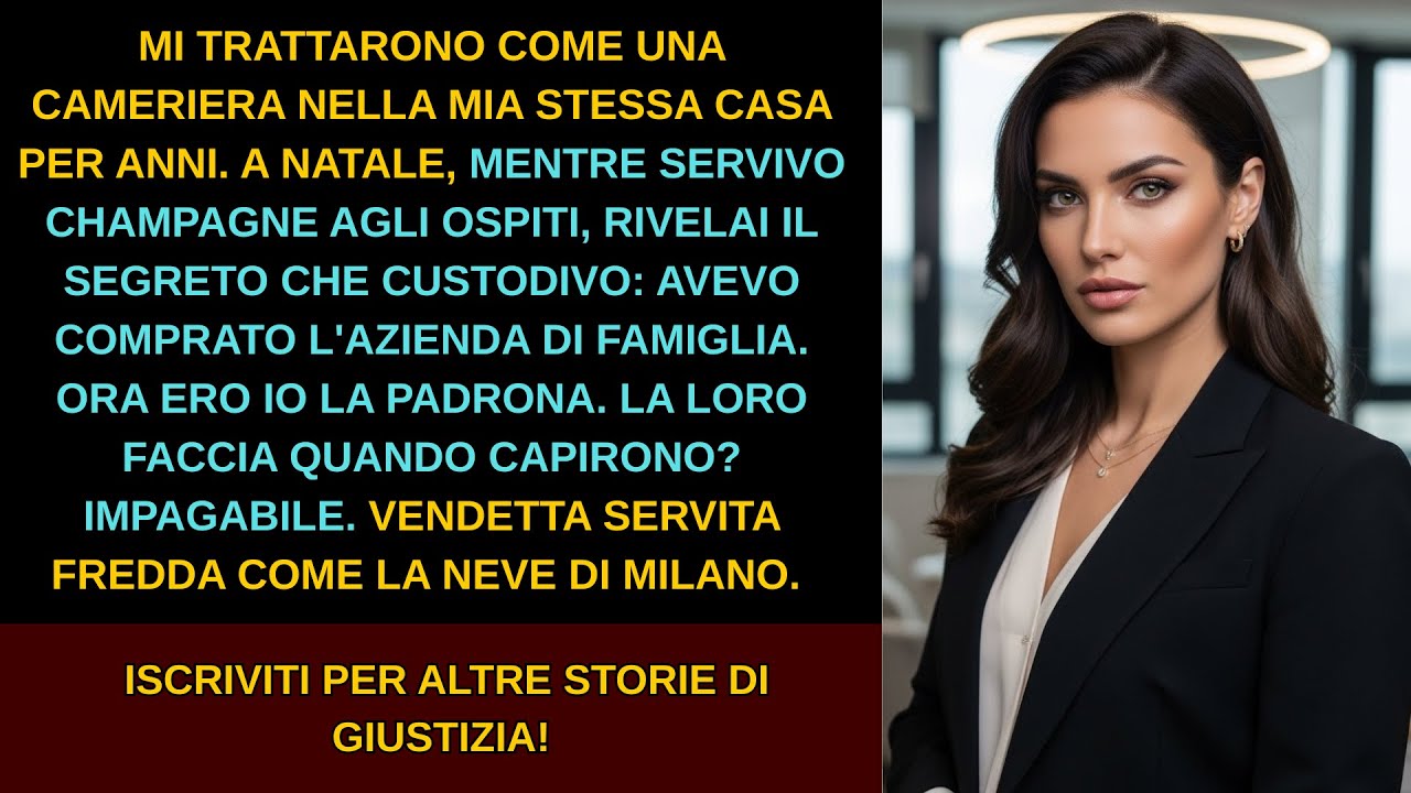 A Natale la mia famiglia mi trattò da estranea,ma il segreto che rivelai fece crollare ogni facciata