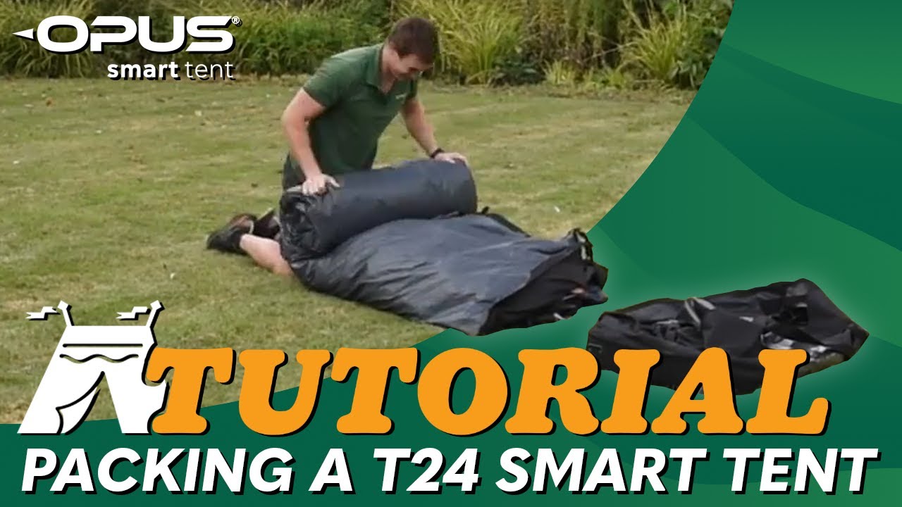 Opus T24 Smart Tent Packing Video (Tutorial)