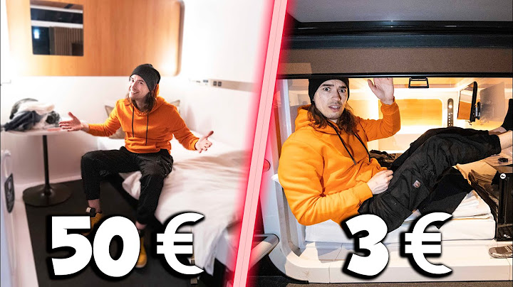 UNE NUIT DANS UN HOTEL CAPSULE DE LUXE vs CAPSULE DU PAUVRE au JAPON !
