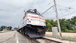 Amtrak 231 Runs For First Time In 25 Years (Illinois Railway Museum)