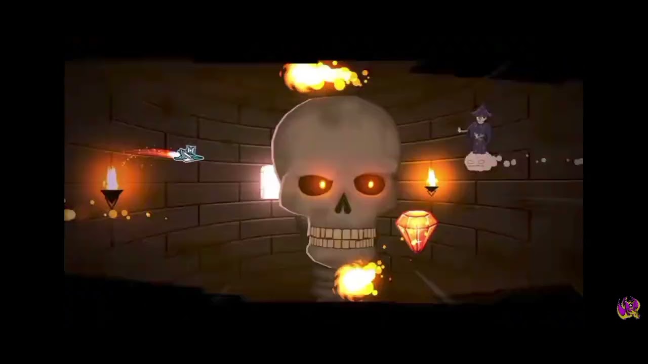 Level in geometry Dash with skeleton walkthrough#видеонемоё - YouTube