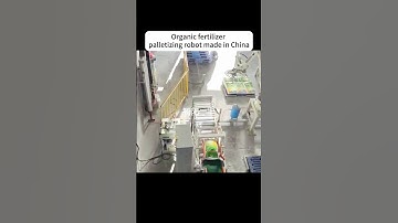 Intelligent palletizing industrial robot. #machine #industrialmachine #automobile #robotics