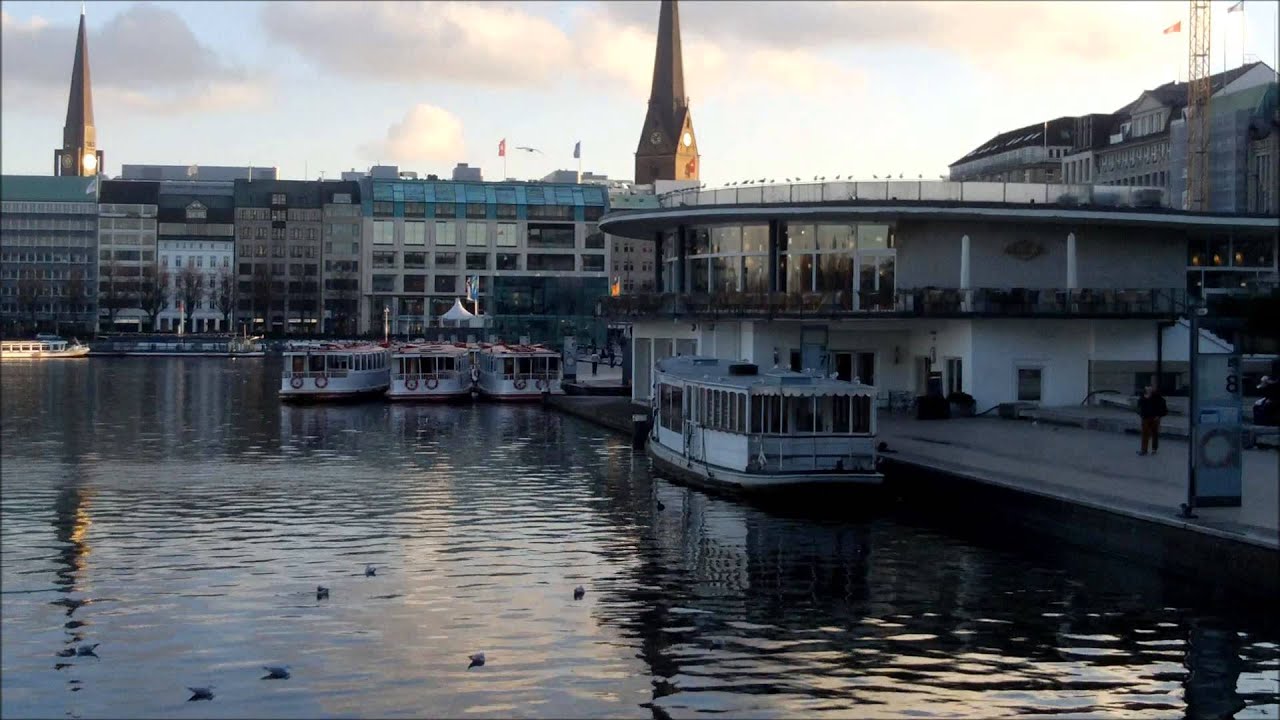 Hamburg - Binnenalster - Jungfernstieg