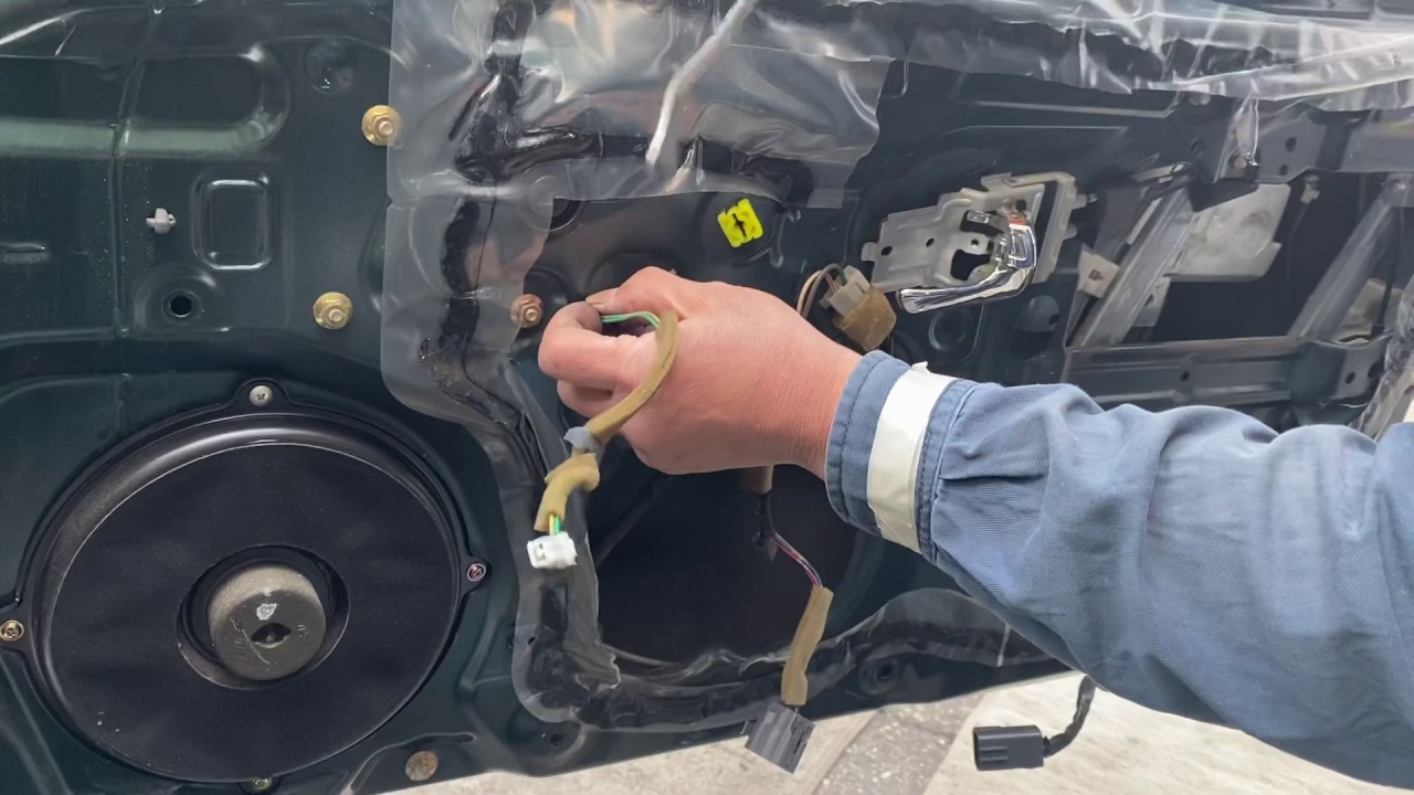 nb NB NB Roadster Door Lock Actuator / Window Regulator Removal