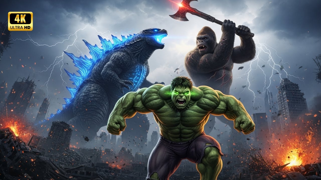 Ragnarok Alpha Awakens: Kong, Godzilla & Hulk’s Final Stand