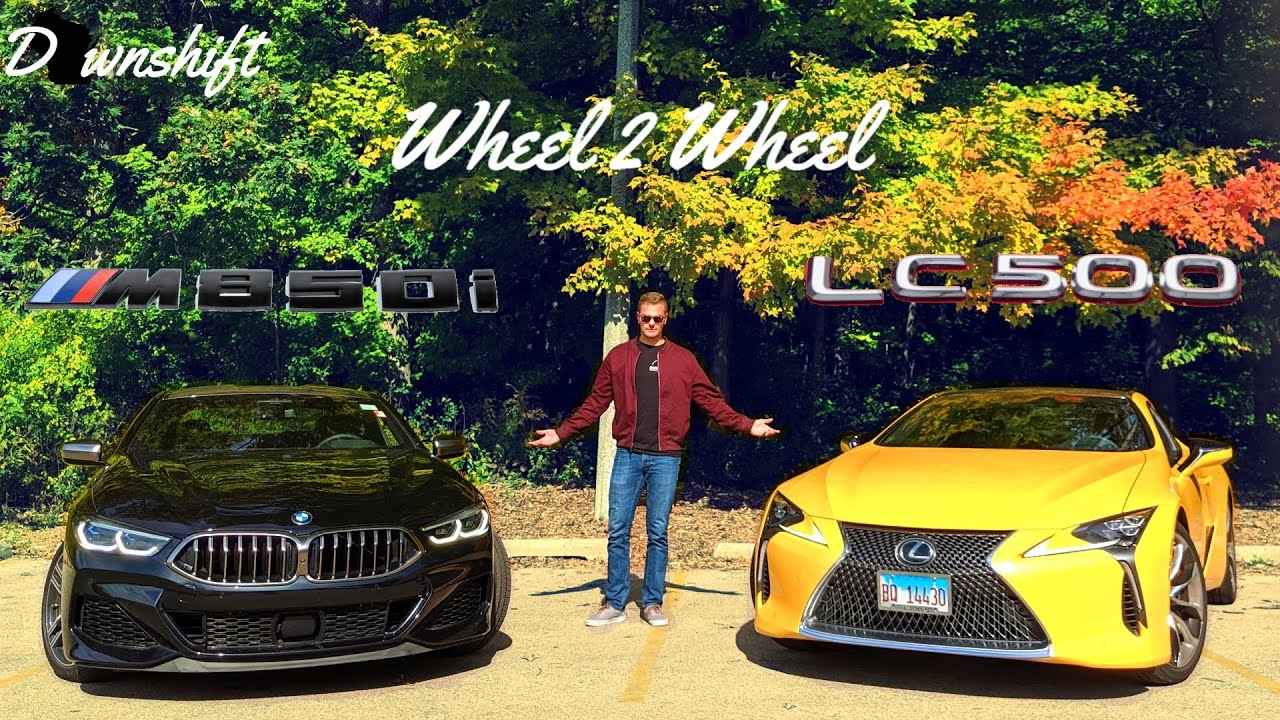 WHEEL 2 WHEEL | BMW M850i vs Lexus LC 500 - Halo Wars - YouTube