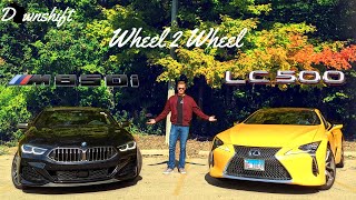 WHEEL 2 WHEEL | BMW M850i vs Lexus LC 500  Halo Wars