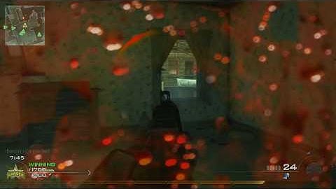 Modern Warfare 2 - Team Deathmatch on Skidrow w/ SPAS-12 Shotgun