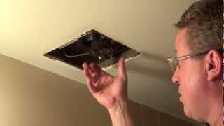 Replace a Bathroom Fan - Nautilus Fan - Bath Fan Motor Replacement