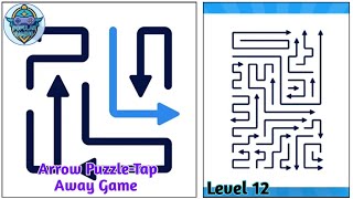 Arrow Puzzle: Tap Away Game Level 12 Gameplay Solution