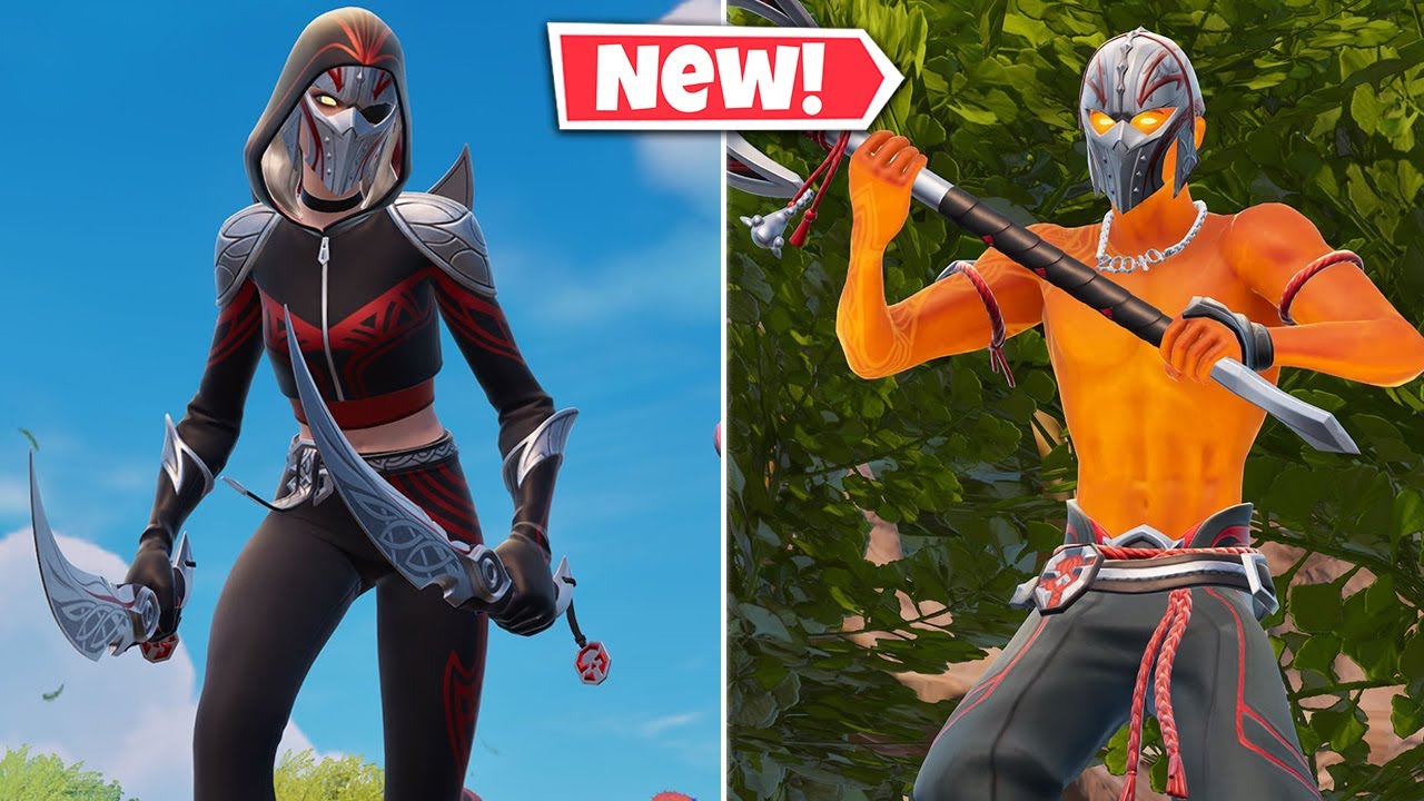 NEW MRSAVAGE & SAVAGE SIREN Skins In Fortnite Gameplay & Review YouTube