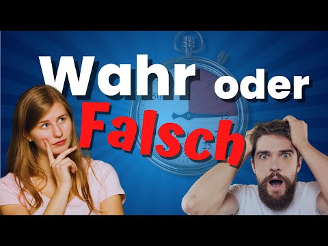 25x Wahr oder Falsch? Quiz mit deinen Freunden!