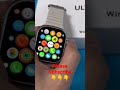 Apple watch ultra  viral youtube shortsmartwatch vtrtech20