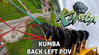 Kumba at Busch Gardens Tampa Back Left POV (Copyright Free)