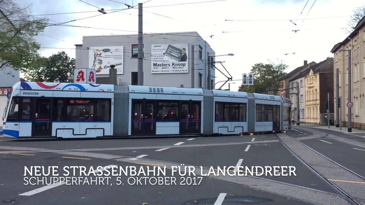 Neue Straßenbahn für Bochum-Langendreer (2017)