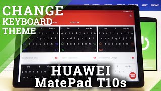 How to Change Keyboard Theme on HUAWEI MatePad T10s – Set Up Keyboard Theme screenshot 2