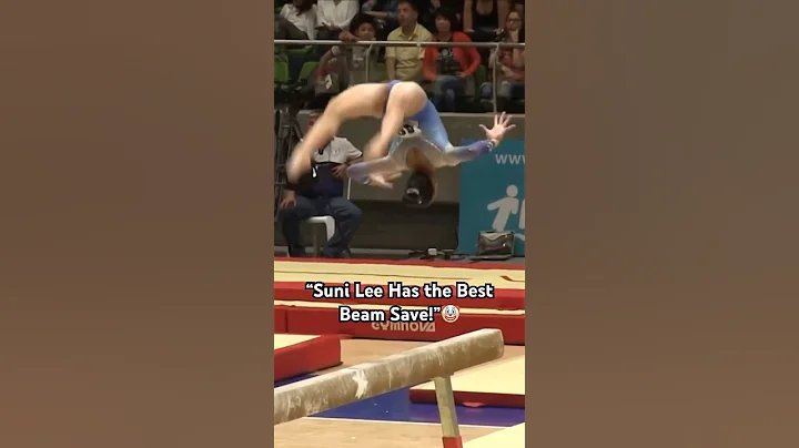 HOW did she do THAT😳#gymnast #crazy #fails #fitness #shorts #olympics