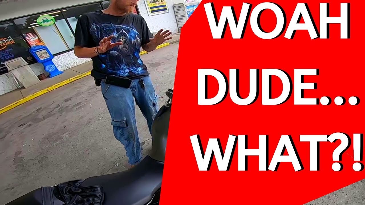CONFUSED GUY! GAS STATION ENCOUNTER!! YouTube