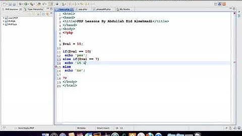 33 إستخدام Else if في الجمل الشرطية || دورة PHP كاملة خطوة خطوة واحترافية للمبتدئين