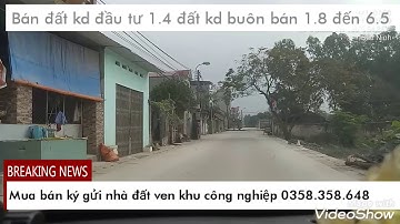 Khảo sát thực tế phường vân dương khu công nghiệp quế võ 1