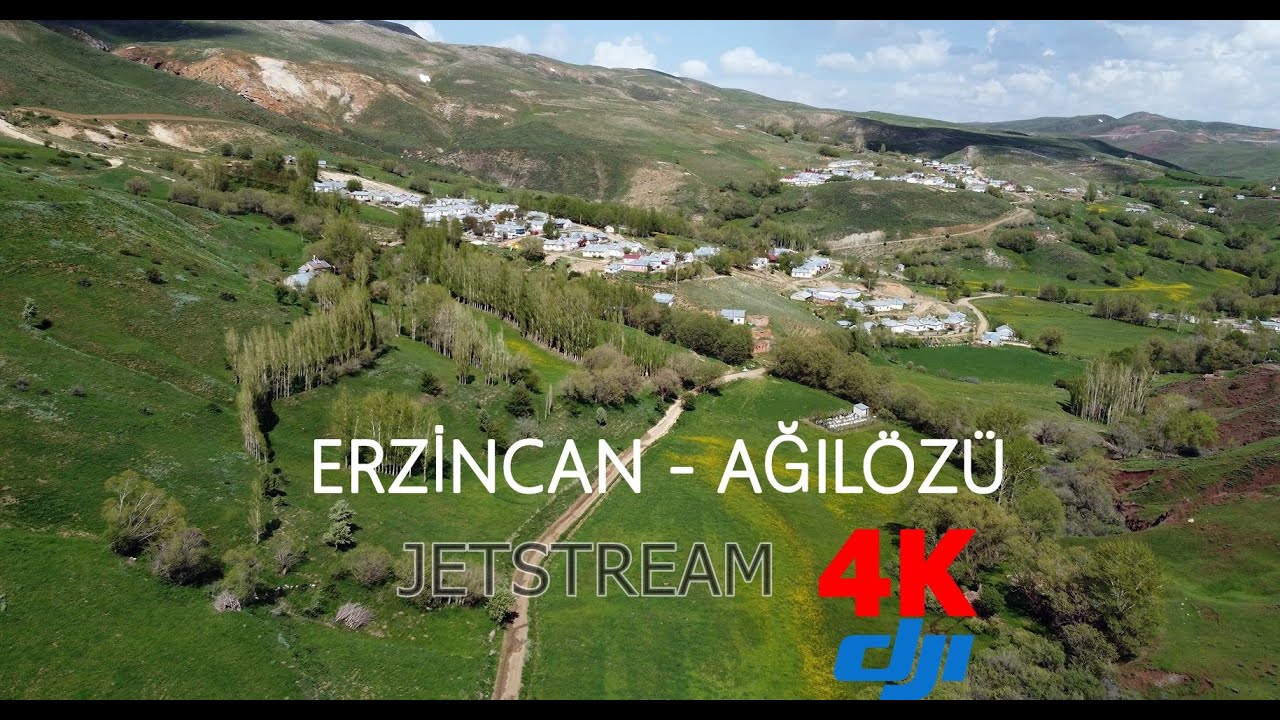 4K | Erzincan Ağılözü / Gırmana Köyü Dorne Çekimi 2022