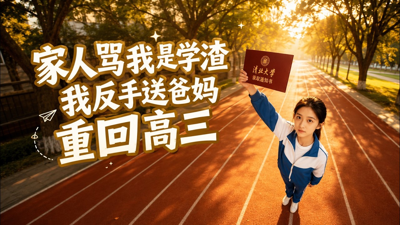 家人罵我學渣，我送爸媽重回高三