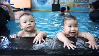 Bangkok Kids Baby Swimming สอนทารกเด็กเล็กว่ายน้ำอายุ 1เดือน @Bangkok kids