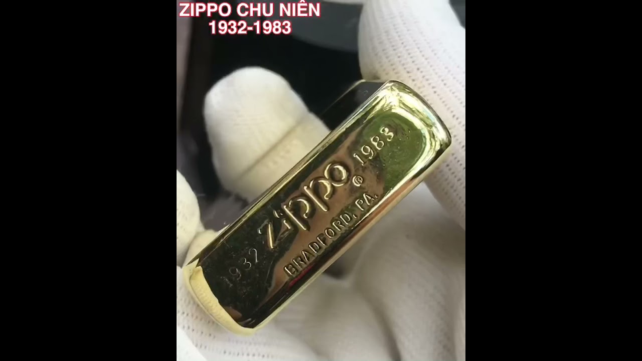 Zippo 1932-1983 - solid brass - chicken fat filling - no dents 