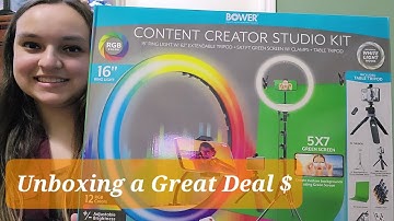 Bower Content Creator Studio Kit (Unboxing)